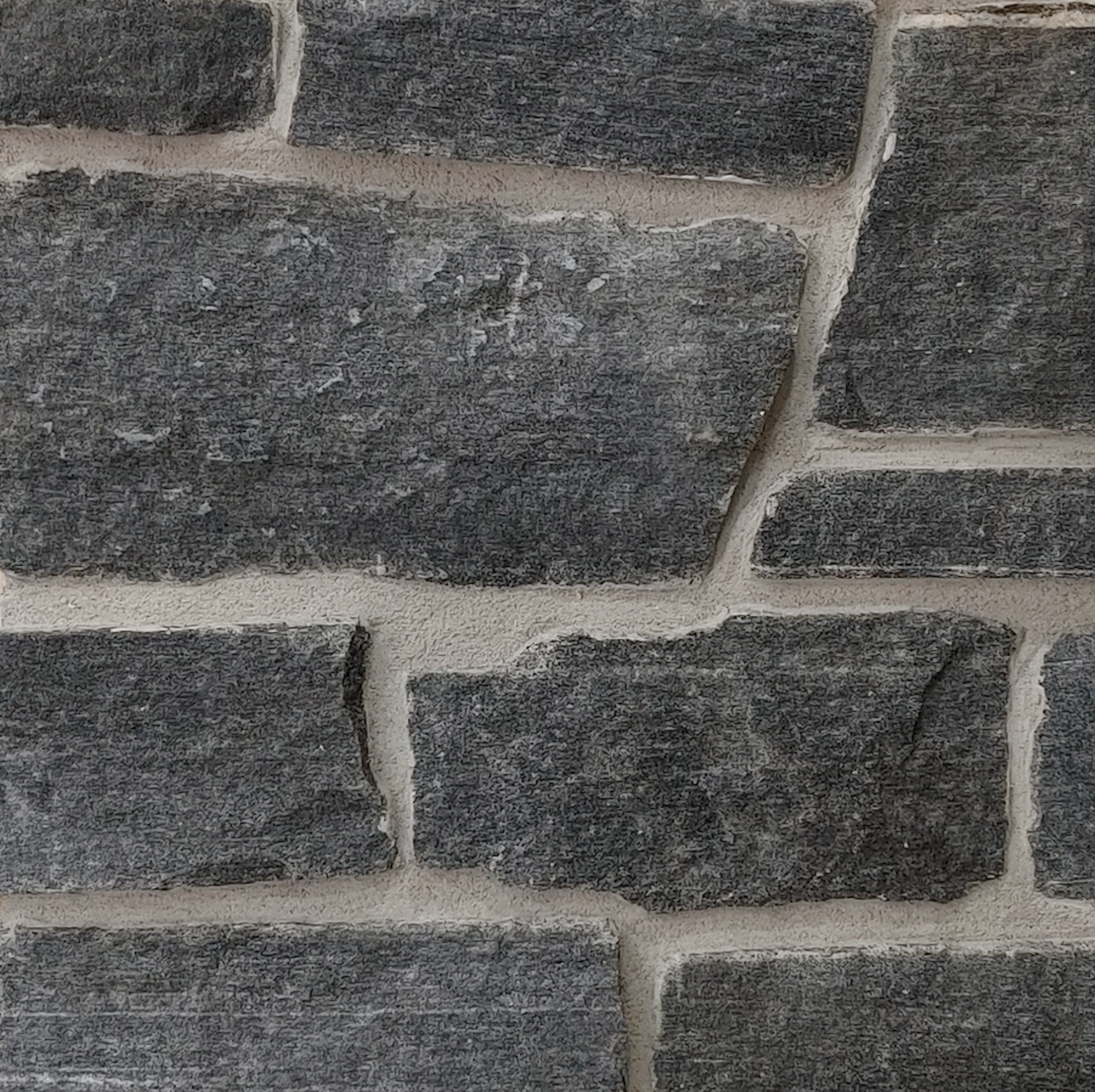 Midnight Black Ledgerock - Thin Stone Veneer - Corners