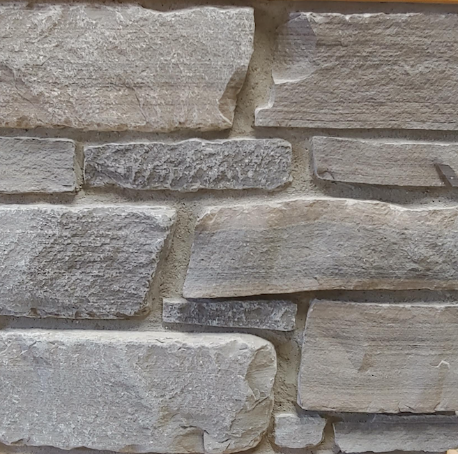 Tigerstripe Limestone Ledgerock Thin Veneer - Tumbled - Flats