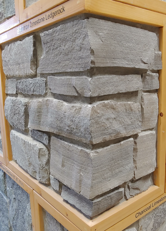 Tigerstripe Limestone Ledgerock Thin Veneer - Tumbled - Flats