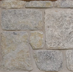 Weatheredge Limestone Thin Veneer - Custom Sawn Heights - Tumbled - Corners