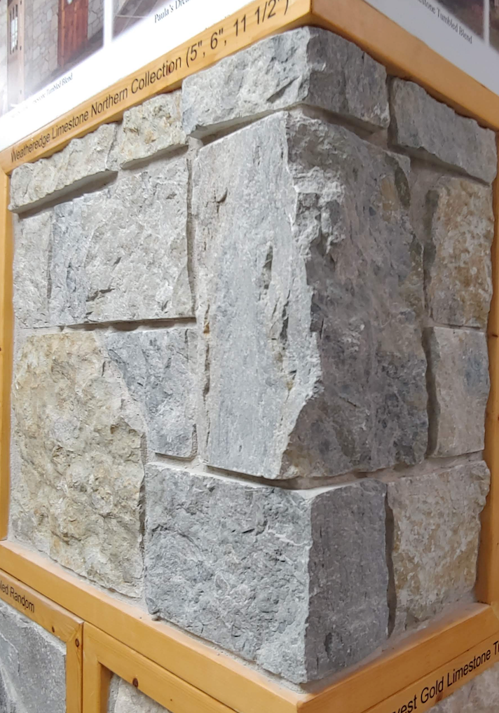 Weatheredge Limestone - Northern Collection Thin Veneer - Corners