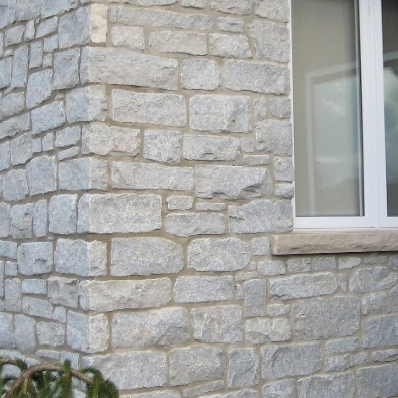 Weatheredge Limestone Split Face Ledgerock - Tumbled - Full Bed Building Stone