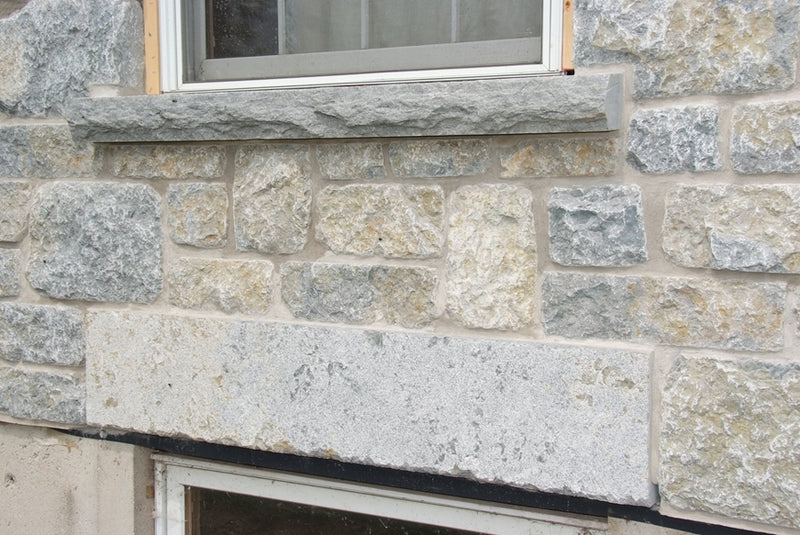 Weatheredge Limestone Thin Veneer - Custom Sawn Heights - Tumbled - Flats