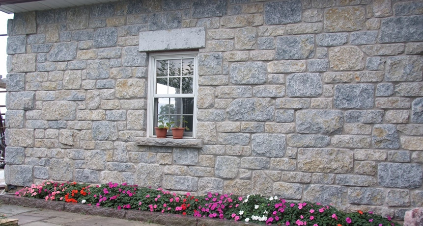 Weatheredge Limestone Northern Collection - Tumbled - Full Bed Building Stone