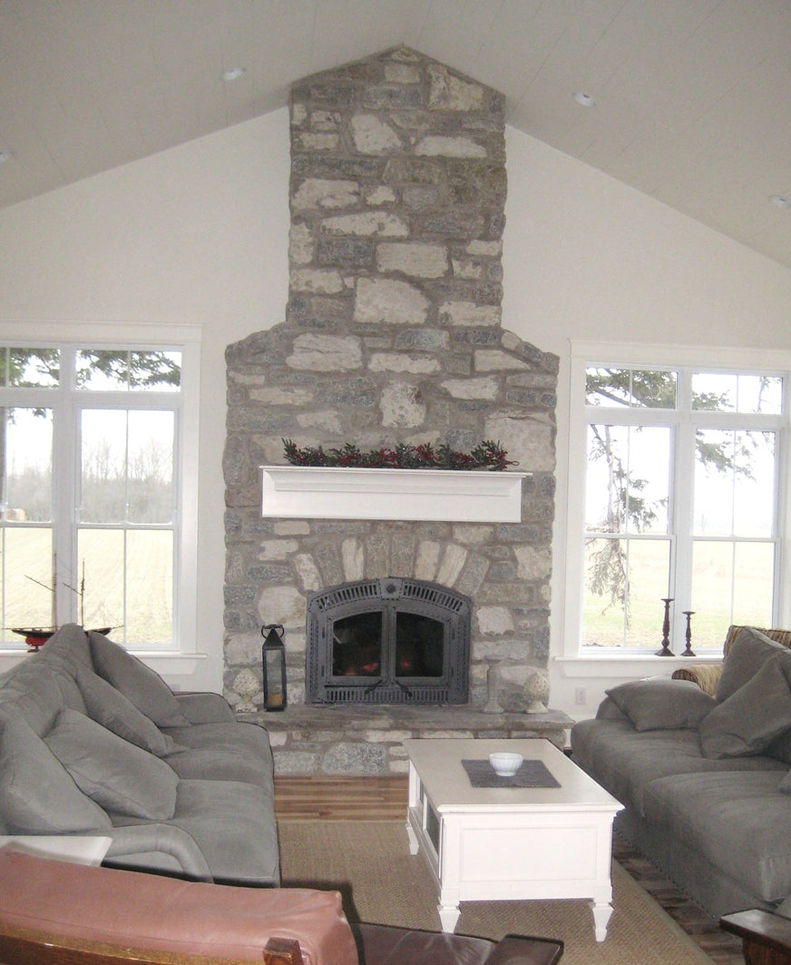 Weatheredge Limestone Weathered Face Ledgerock - Full Bed Building Stone