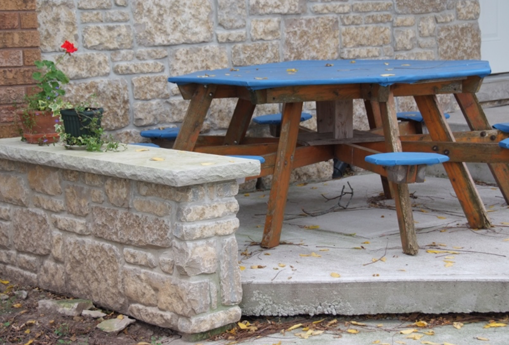 Harvest Gold Limestone Thin Veneer - Sawn Height Tumbled - Flats