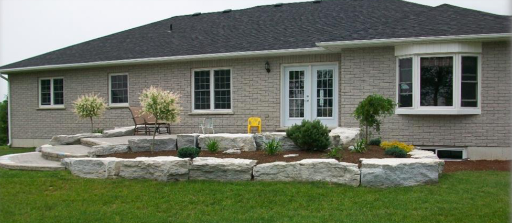 Armour Stone - Weathered Weatheredge Limestone - 2x2x3-5'