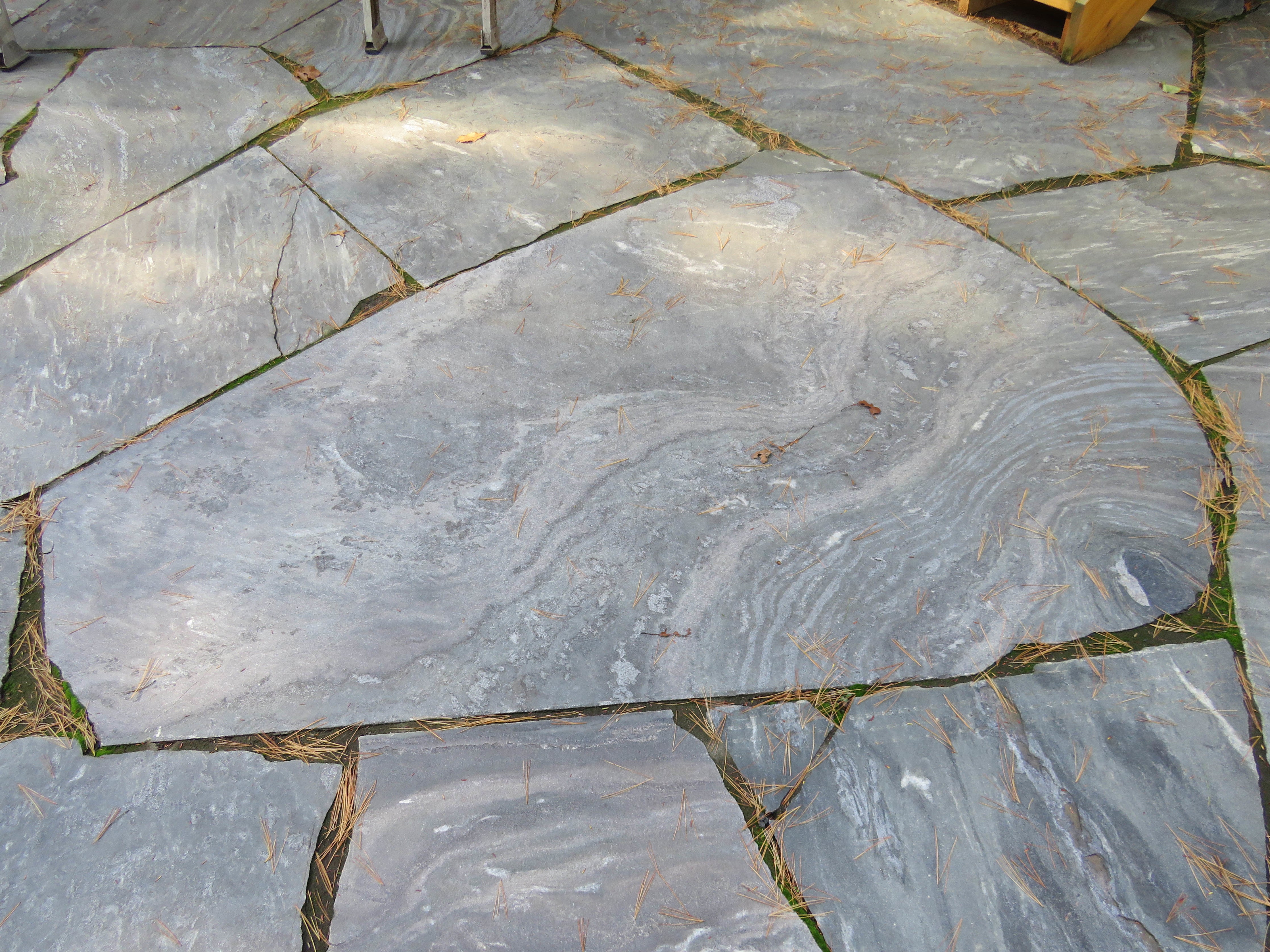 Elite Blue Granite Flagstone, Random Oversized, Sawn and Textured Finish